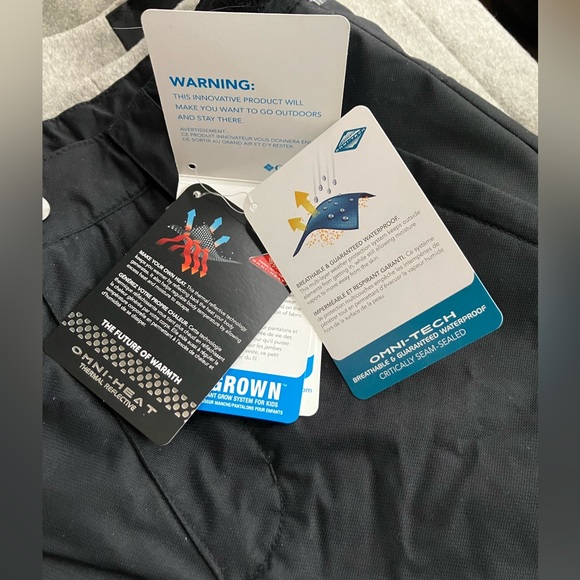 New Columbia Snow Pants (Youth) - Picture 6 of 14